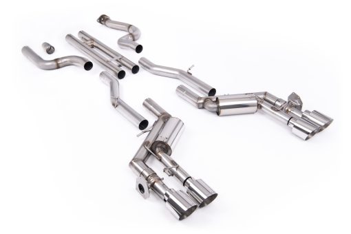 Ligne cat-back à valves tube en H MILLTEK – Chevrolet Camaro (6TH) 6.2 V8 453 ch