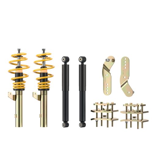 Kit combinés filetés ST X 2 roues motrices (abaissement AV 50-90 mm / AR 60-80 mm) ST – Volkswagen Caddy (III, IV) – 13280022