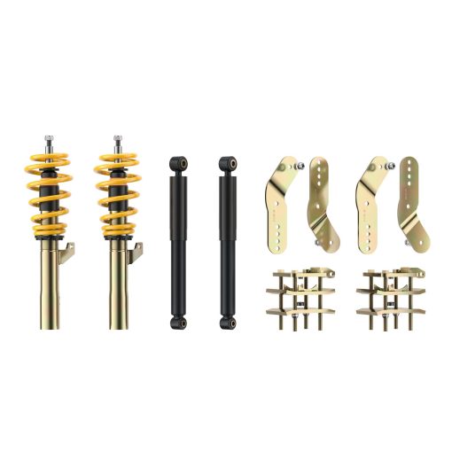 Kit combinés filetés ST X 2 roues motrices (abaissement AV 50-90 mm / AR 60-80 mm) ST – Volkswagen Caddy (III, IV) – 13280066