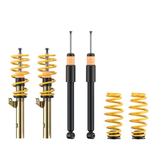 Kit combinés filetés ST X break 2 roues motrices (abaissement AV 35-65 mm / AR 40-65 mm) ST – Seat Leon / Volkswagen Golf – 13281045
