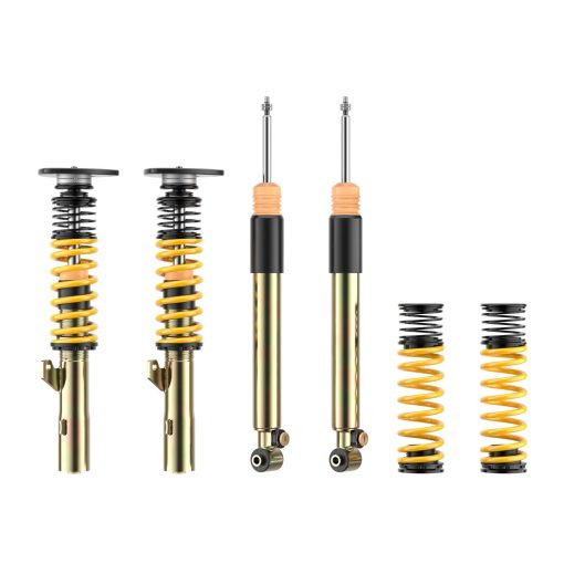 Kit combinés filetés ST XTA Plus 3 (abaissement AV 35-65 mm / AR 40-65 mm) ST – Seat Leon / Volkswagen Golf – 182028080N