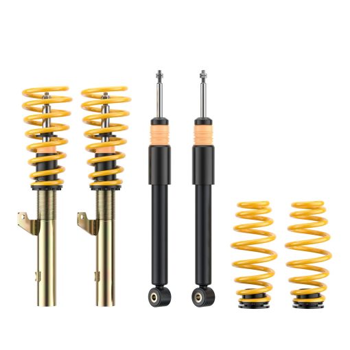 Kit combinés filetés ST XA (abaissement AV 35-65 mm / AR 35-65 mm) ST – Audi A3 / Volkswagen Golf / Volkswagen Golf Plus – 18210080
