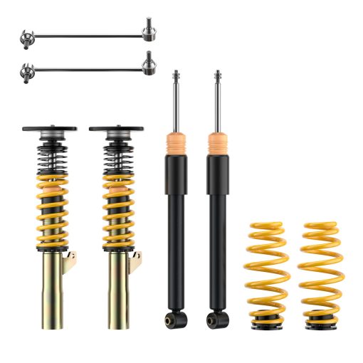 Kit combinés filetés ST XTA 2 roues motrices (abaissement AV 40-60 mm / AR 30-55 mm) ST – Audi A3 (8V) – 1821080N