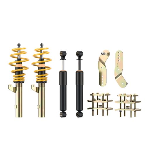 Kit combinés filetés ST XA 2 roues motrices (abaissement AV 50-90 mm / AR 60-80 mm) ST – Volkswagen Caddy (III, IV) – 18280022