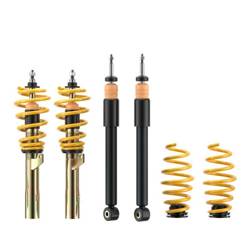 Kit combinés filetés ST XA (abaissement AV 25-55 mm / AR 25-55 mm) ST – Audi A3 / Volkswagen Touran – 18280028