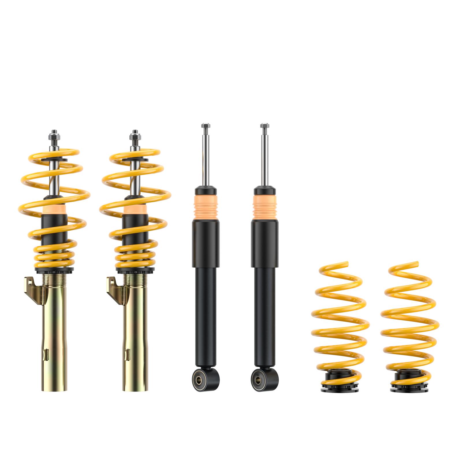 Kit combinés filetés ST XA 2 roues motrices (abaissement AV 35-65 mm / AR 35-65 mm) ST – Volkswagen Eos – 18280083