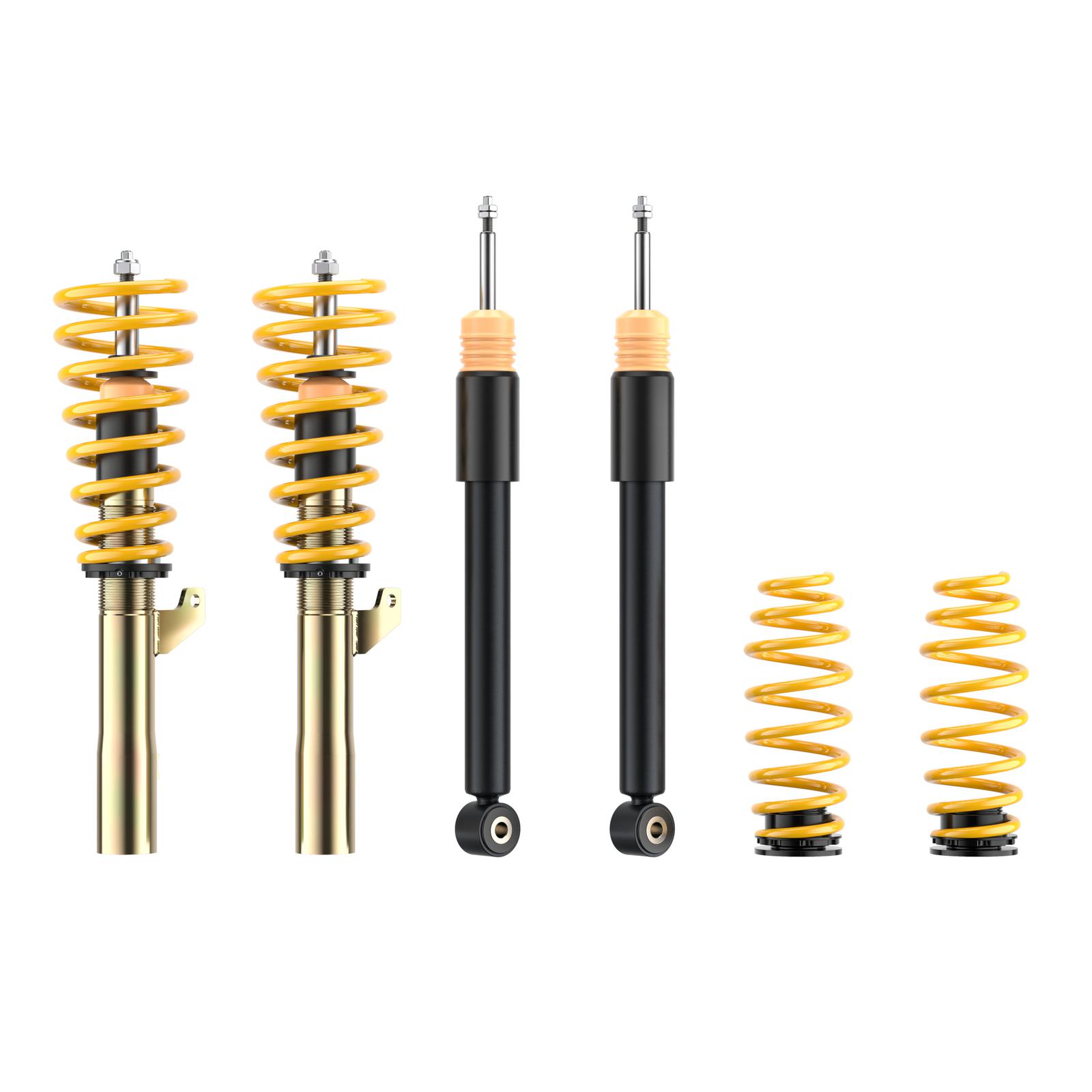 Kit combinés filetés ST XA 2 roues motrices (abaissement AV 20-55 mm / AR 20-55 mm) ST – Volkswagen Scirocco (III) – 18280094