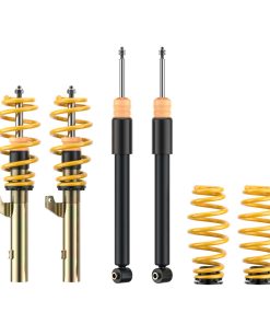 Kit combinés filetés ST XA 2 roues motrices (abaissement AV 35-60 mm / AR 35-60 mm) ST – Audi A3 / Volkswagen Golf – 182800CH