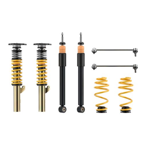 Kit combinés filetés ST XTA (abaissement AV 30-60 mm / AR 35-65 mm) ST – Seat Leon / Volkswagen Golf – 18281820