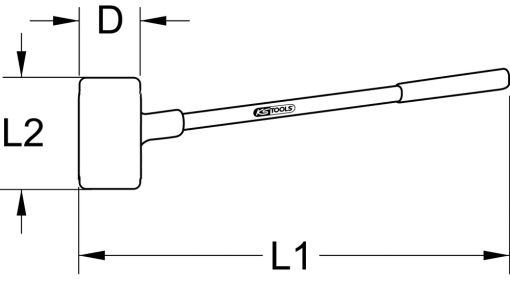 Masse couple sans rebond 5 KS TOOLS – 140.5259