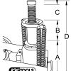 Cric hydropneumatique 22 t KS TOOLS – 160.0730