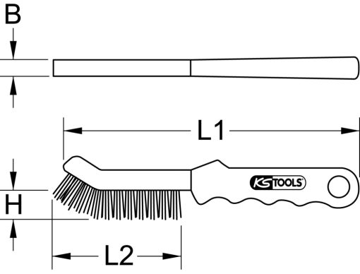 Brosse KS TOOLS – 201.2321