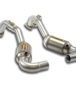 Tubes avant droit et gauche avec catalyseurs SUPERSPRINT – Porsche Boxster / Cayman – 682602