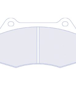Plaquettes de frein RC5 forme 4061T18 CL BRAKES – 4061T18RC5
