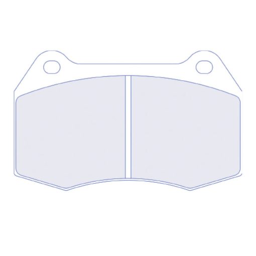 Plaquettes de frein RC5 forme 4061T18 CL BRAKES – 4061T18RC5