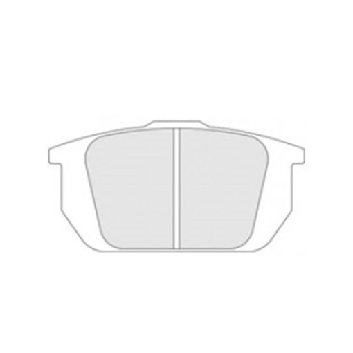Plaquettes de frein RC6 forme 4030 CL BRAKES – Alfa Romeo 155 Q4 / Fiat Coupé – 4030RC6