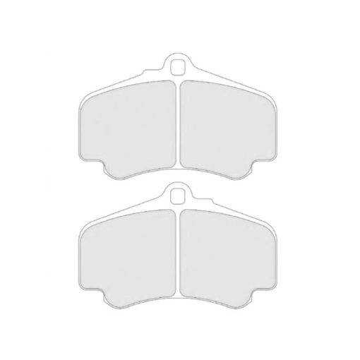 Plaquettes de frein RC8 forme 4055 CL BRAKES – Porsche 911 (996, 997) – 4055RC8