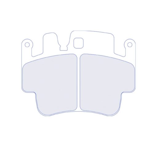 Plaquettes de frein RC6 forme 4082 CL BRAKES – Porsche 911 (996) – 4082RC6