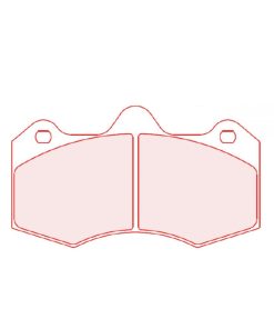Plaquettes de frein RC8 forme 5043W57T17 CL BRAKES – 5043W57T17RC8