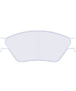 Plaquettes de frein RC5 forme 4025 CL BRAKES – BMW M3 (E30) 2.3 – 4025RC5