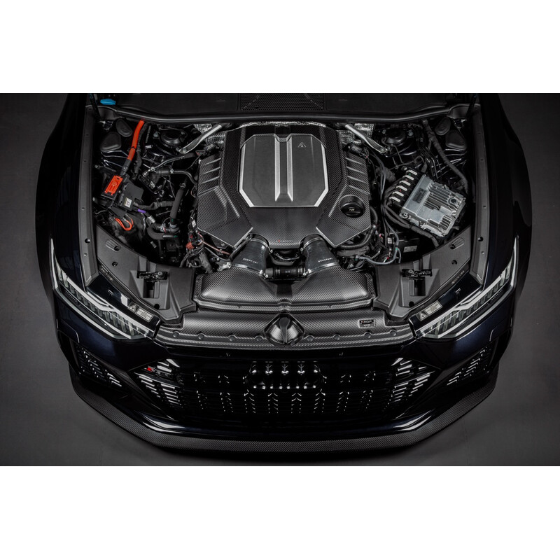 Cache Moteur Carbone (finition brillante) EVENTURI – Audi RS6 / RS7 – EVE-C8RS6-CF-ENG – Image 4