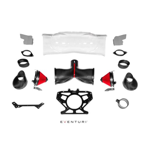 Kit d'Admission Carbone EVENTURI – Chevrolet Corvette (C8) Stingray 6.2 V8 490 ch – EVE-C8VT-CF-INT