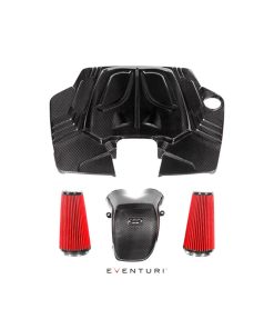 Kit d'Admission Carbone EVENTURI – Porsche Cayenne (II E3) 3.0T 340 ch – EVE-CYNV6-CF-INT