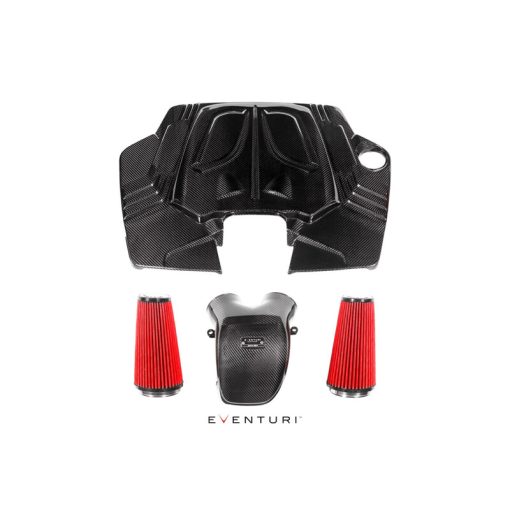 Kit d'Admission Carbone EVENTURI – Porsche Cayenne (II E3) 3.0T 340 ch – EVE-CYNV6-CF-INT