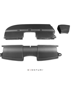 Conduit d'Admission Carbone (finition brillante) EVENTURI – BMW M3 (E90, E9X) 420 ch – EVE-E9X-CF-DCT – Image 2