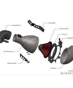 Kit d'Admission Carbone EVENTURI – Lotus Emira 3.5 V6 400 ch – EVE-EMV6-CF-INT – Image 3