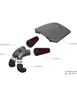 Kit d'Admission Carbone EVENTURI – Porsche Cayenne / Lamborghini Urus – EVE-FLV8TT-CF-INT – Image 4