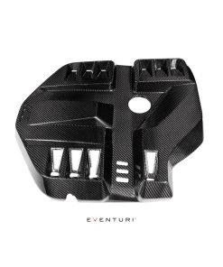 Cache Moteur Carbone (finition brillante) EVENTURI – BMW M2 / M3 / M4 – EVE-G8XM-CF-ENG – Image 2