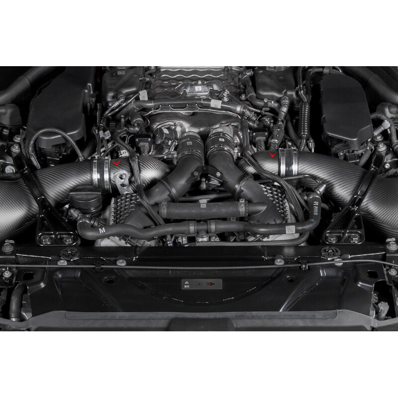 Conduits d'Admission Carbone (finition brillante) EVENTURI – BMW M5 (G90) 4.4 V8 Bi-Turbo PHEV 727 ch – EVE-G9X-CF-CHG – Image 2