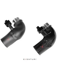 Conduits d'Admission Carbone (finition brillante) EVENTURI – BMW M5 (G90) 4.4 V8 Bi-Turbo PHEV 727 ch – EVE-G9X-CF-CHG – Image 3