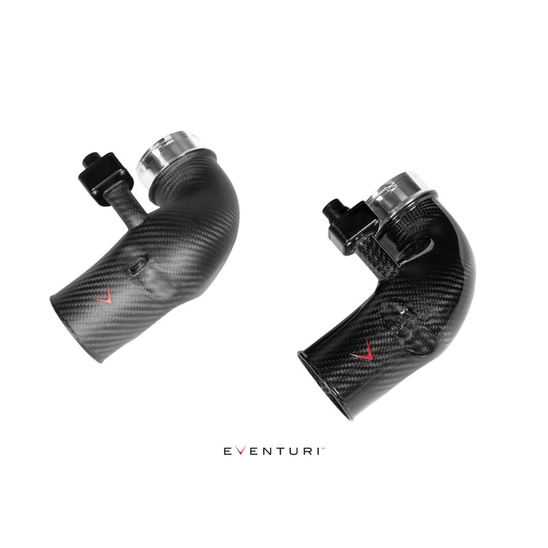 Conduits d'Admission Carbone (finition brillante) EVENTURI – BMW M5 (G90) 4.4 V8 Bi-Turbo PHEV 727 ch – EVE-G9X-CF-CHG – Image 3