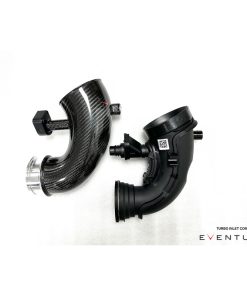 Conduits d'Admission Carbone (finition brillante) EVENTURI – BMW M5 (G90) 4.4 V8 Bi-Turbo PHEV 727 ch – EVE-G9X-CF-CHG – Image 4