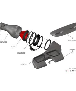Kit d'Admission Carbone EVENTURI – MINI Clubman / Cooper S – EVE-JCWGP3-INT – Image 4