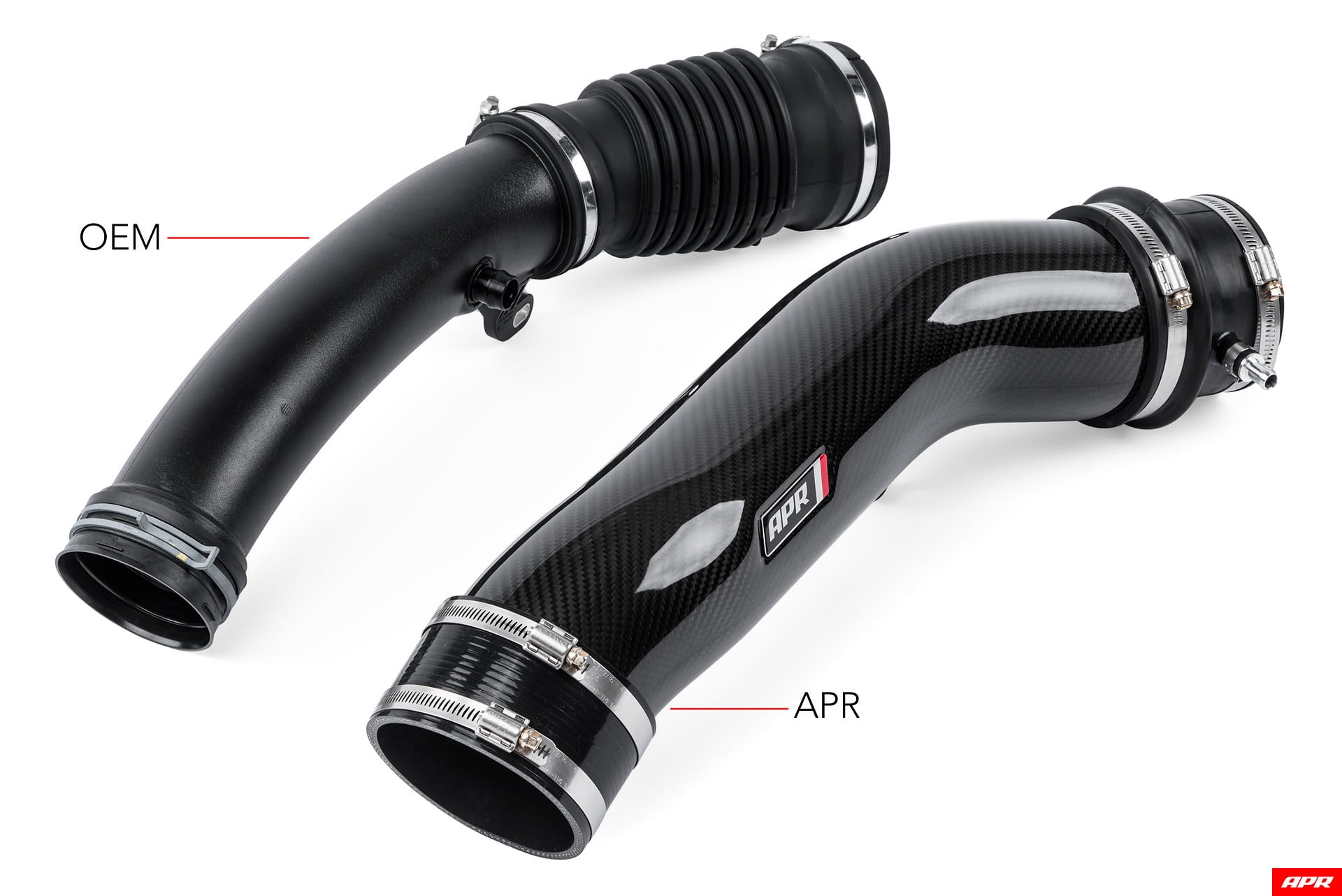 Tubulure carbone APR Audi RS3 8V 400 Cv – Image 3