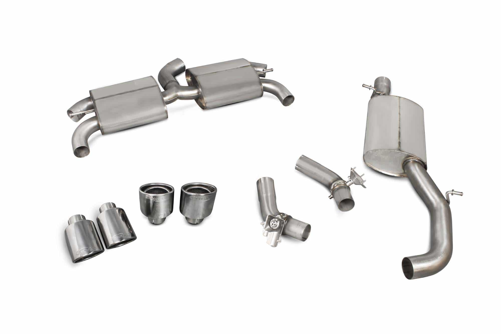 Catback avec silencieux à valves SCORPION Audi TTS 3 – Image 2