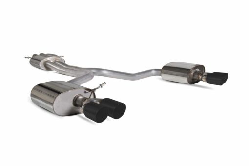 Catback avec silencieux SCORPION S5 3.0 TFSI V6 Sportback Sorties black