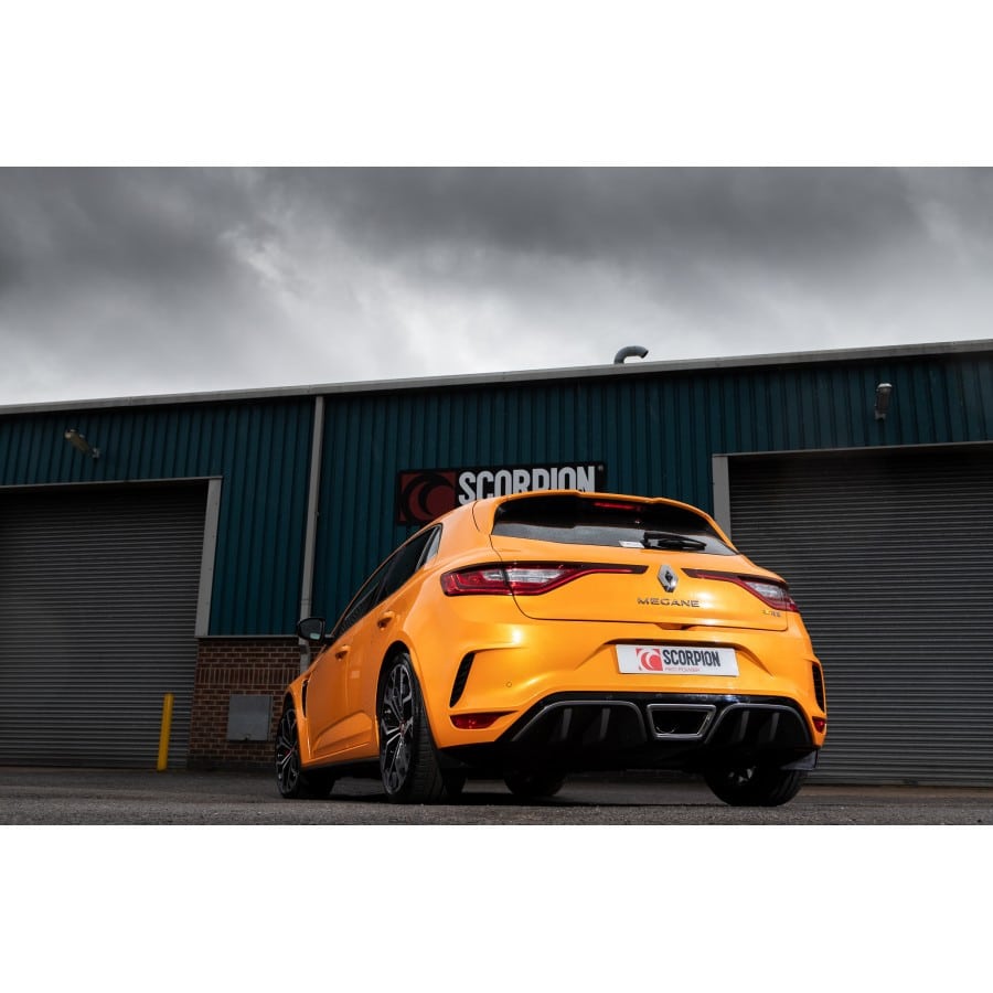 Catback avec silencieux SCORPION Renault Megane 4 RS – Image 2