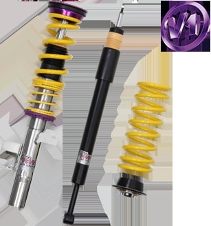 Kit combinés filetés KW V1 Inox VW Golf 6 R sans DCC