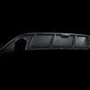 Diffuseur carbone Akrapovic VW Golf 7 GTI Clubsport